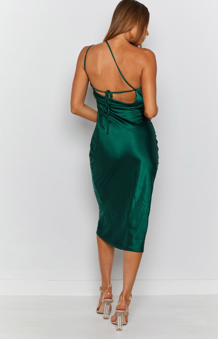 Adella Midi Dress Emerald Image