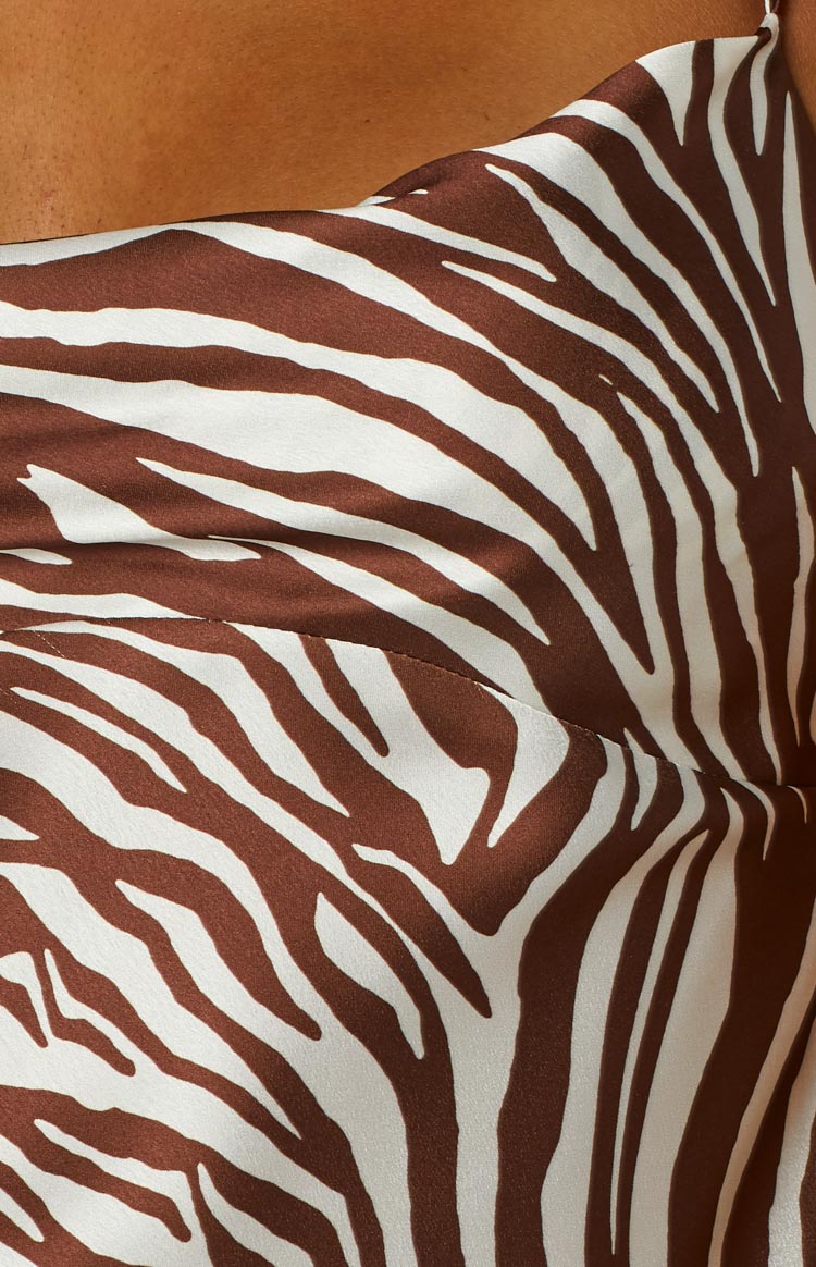 Alegra Mini Dress Zebra Image