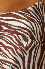 Alegra Mini Dress Zebra Image