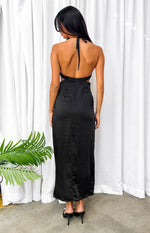 Amani Black Cut Out Maxi Dress Image