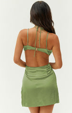 Antoinette Sage Mini Dress Image