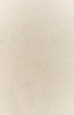 Cameron Knit Shorts Beige Image