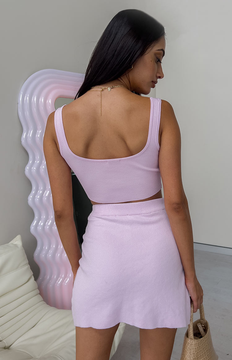 Eda Lilac Mini Skirt Image
