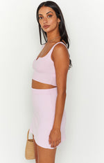 Eda Lilac Mini Skirt Image