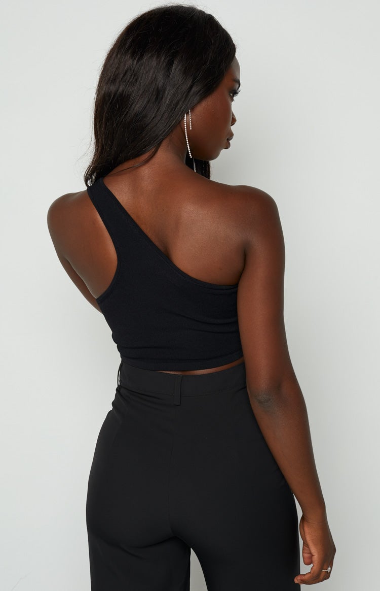 Elekta Black Crop Top Image