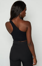 Elekta Black Crop Top Image