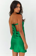 Ellie Emerald Mini Dress Image