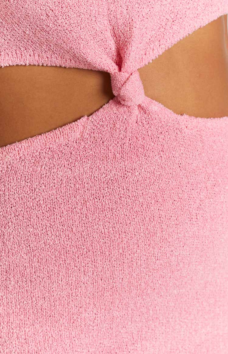 Fiona Pink Strapless Mini Dress Image