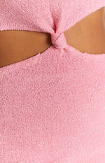 Fiona Pink Strapless Mini Dress Image