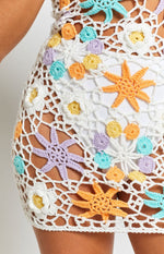 Garden Crochet Dress Rainbow Image