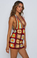 Harmon Crochet Dress Multi Image