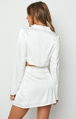 Hendra White Mini Skirt Image