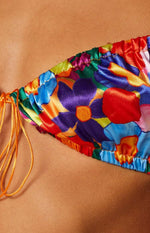 Houston Crop Top Multi Floral Image