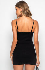Layla Black Mini Dress Image