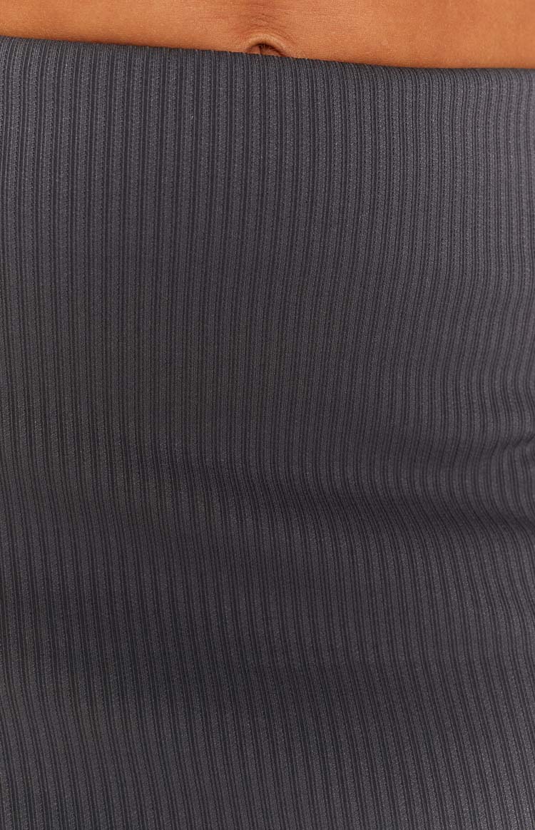 Liv Slate Midi Skirt Image