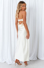 Maiah Cream Maxi Dress Image