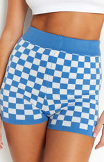 Miyah Blue Bike Shorts Image
