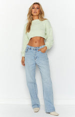 Moroccan Dream Green Sweater Image