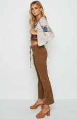 Mysteryland Low Rise Festival Pants Brown Image