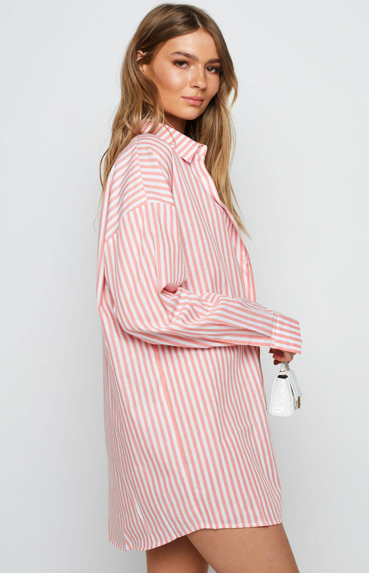 Nantes Shirt Dress Pink Image