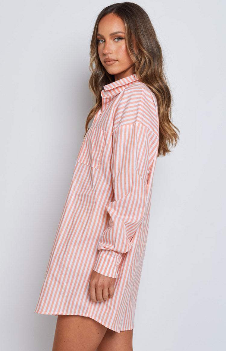 Nantes Shirt Dress Pink Image