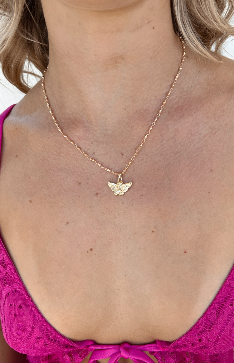 Nava Gold Pendant Necklace Image