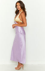 Orchid Lilac Midi Dress Image