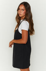Priya Black Mini Dress Image