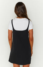 Priya Black Mini Dress Image