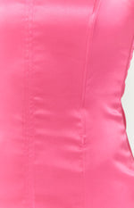 Rose Pink Mini Dress Image