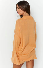 SNDYS Seeker Mango Knit Top Image