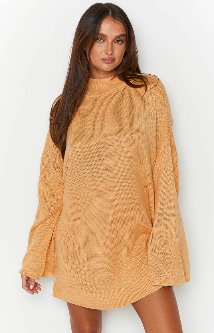 SNDYS Seeker Mango Knit Top Image