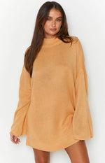 SNDYS Seeker Mango Knit Top Image