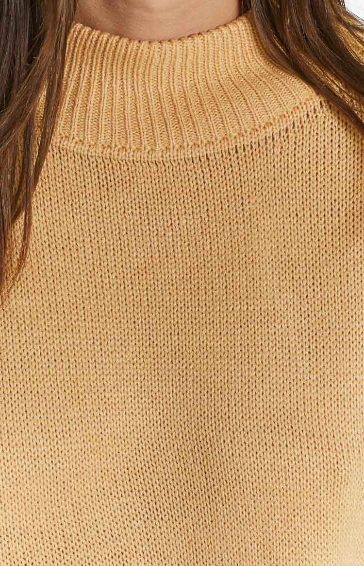 SNDYS Seeker Mango Knit Top Image