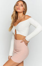 Say So Mini Skirt Pink Image