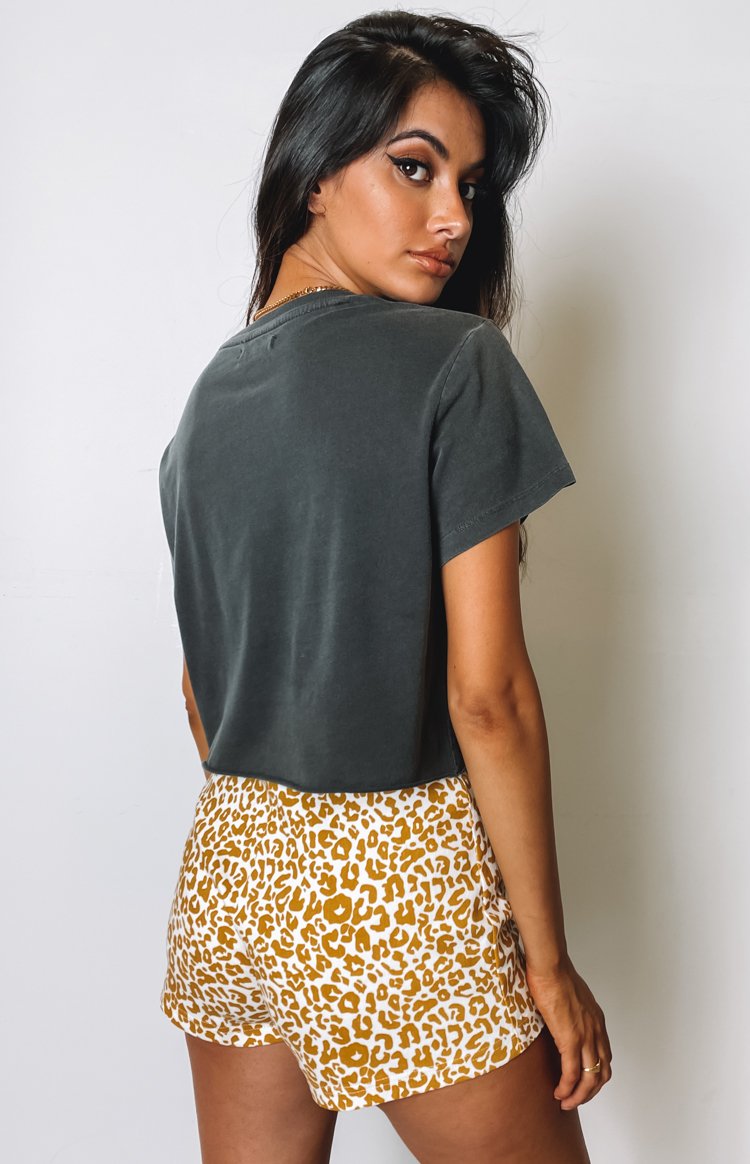 Schools Out Shorts Leopard Image