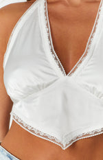 Solita White Halter Top Image