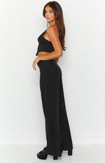 Tasha Black Mid Rise Pant Image