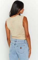 The Susie Vest Cream Image