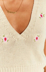 The Susie Vest Cream Image