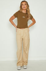 Thrills Compound Brown Mini Tee Image