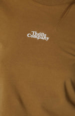 Thrills Compound Brown Mini Tee Image