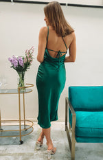 Adella Midi Dress Emerald Image