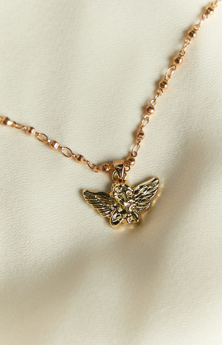 Nava Gold Pendant Necklace Image