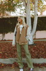 Cool Shade PU Pants Olive Image