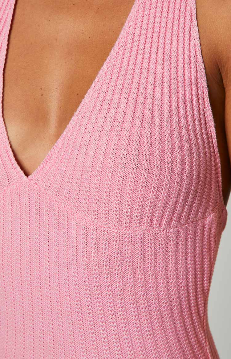 Remy Pink Midi Party Dress Image