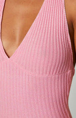 Remy Pink Midi Party Dress Image