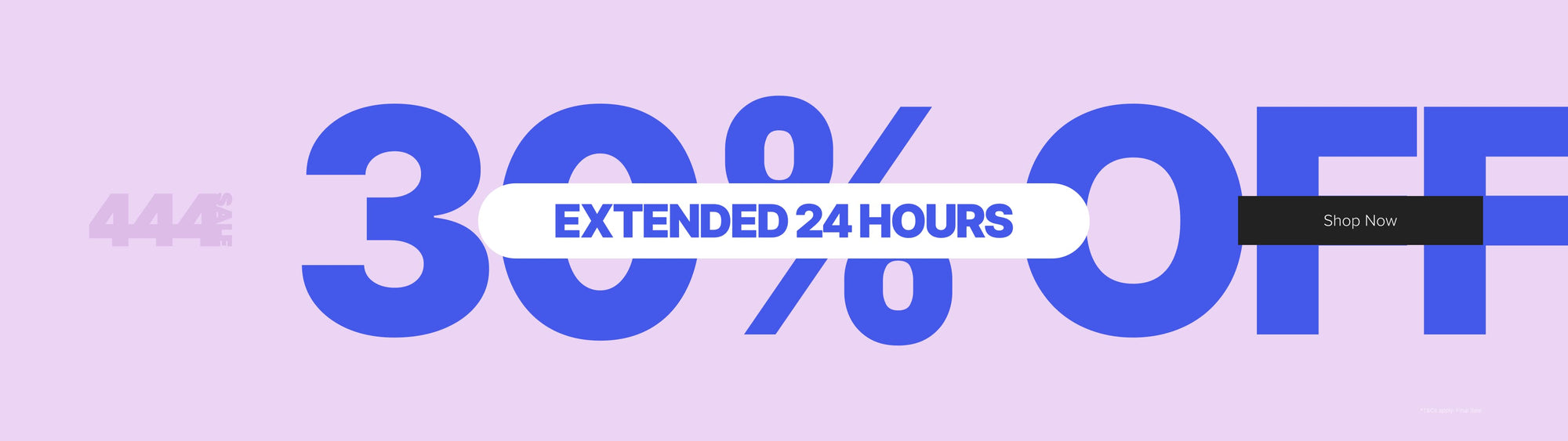 30% extended 21/06