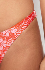 9.0 Swim Bianca Pink Floral Bikini Bottoms Image