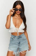Abrand Venice Short Vintage Blue Suzie Rip Shorts Image
